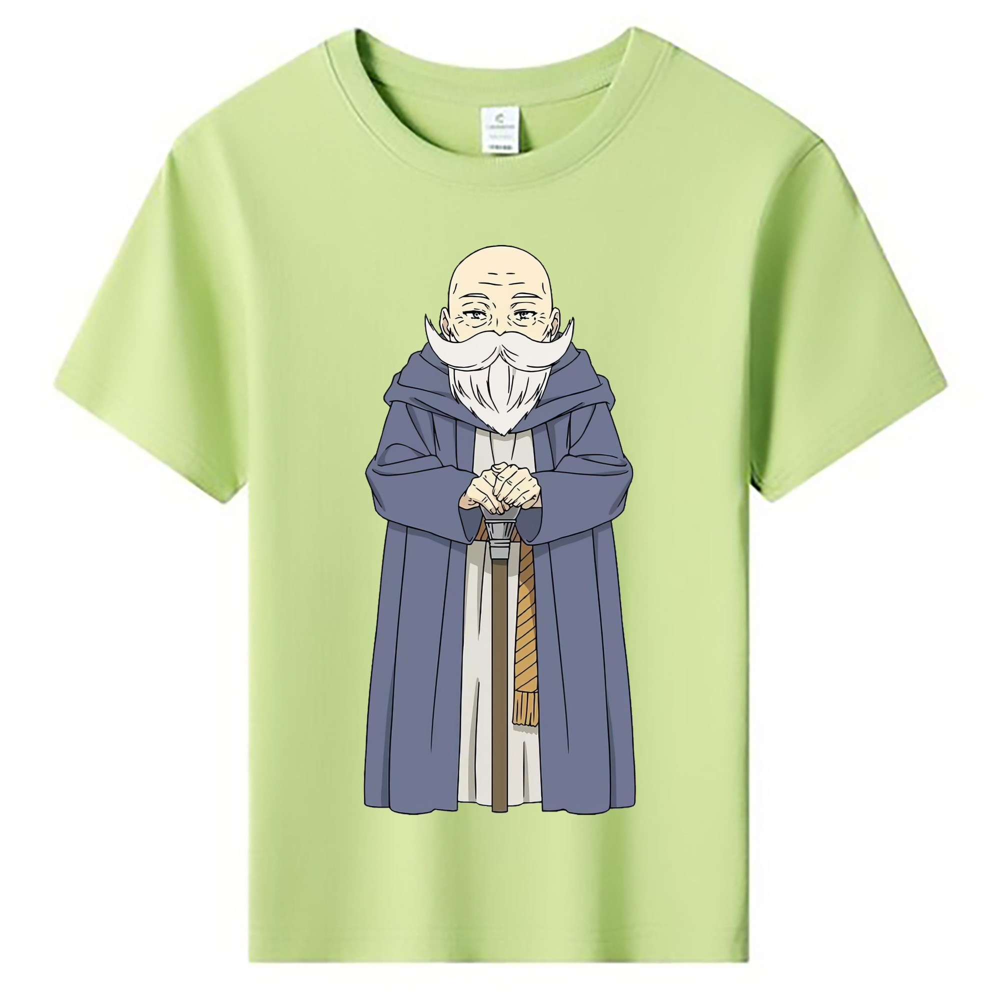 （画像用） 葬送のフリーレン Frieren 綿100％キッズTシャツ（フロントプリント）